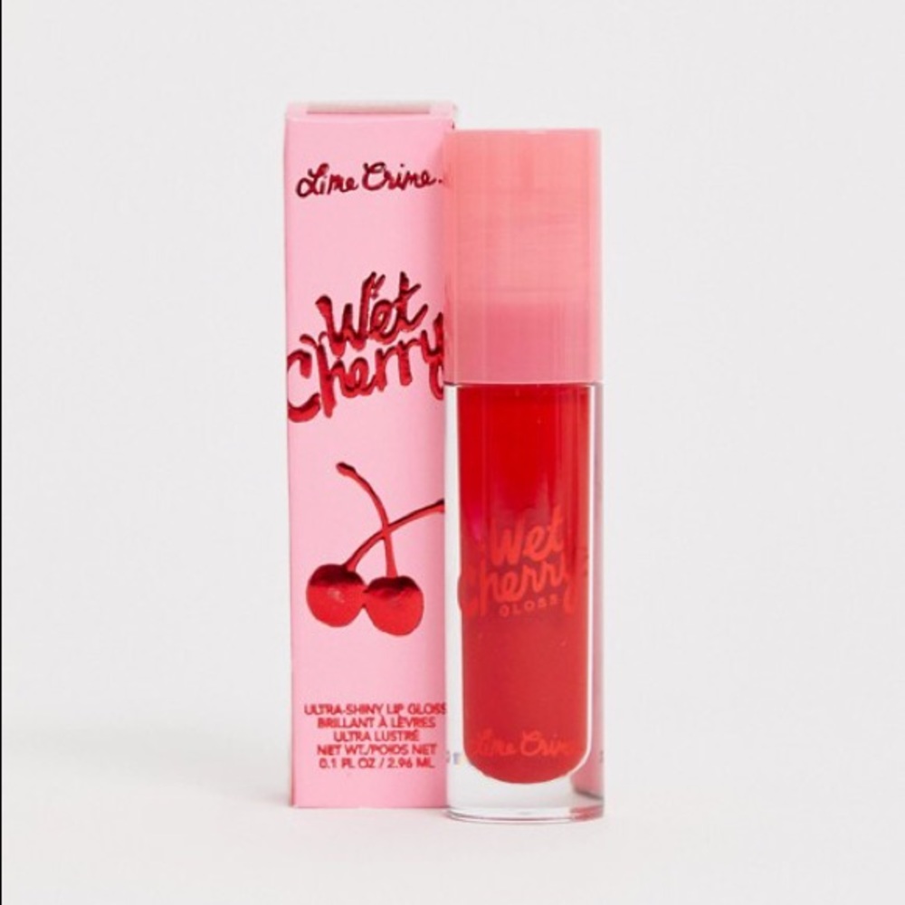 NEW Lime crime wet cherry lipgloss